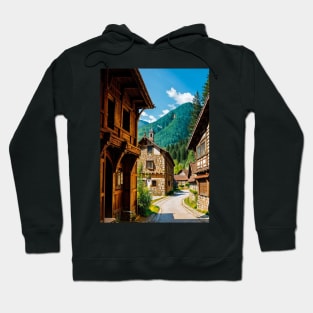 Center of a Medieval Towne Hoodie